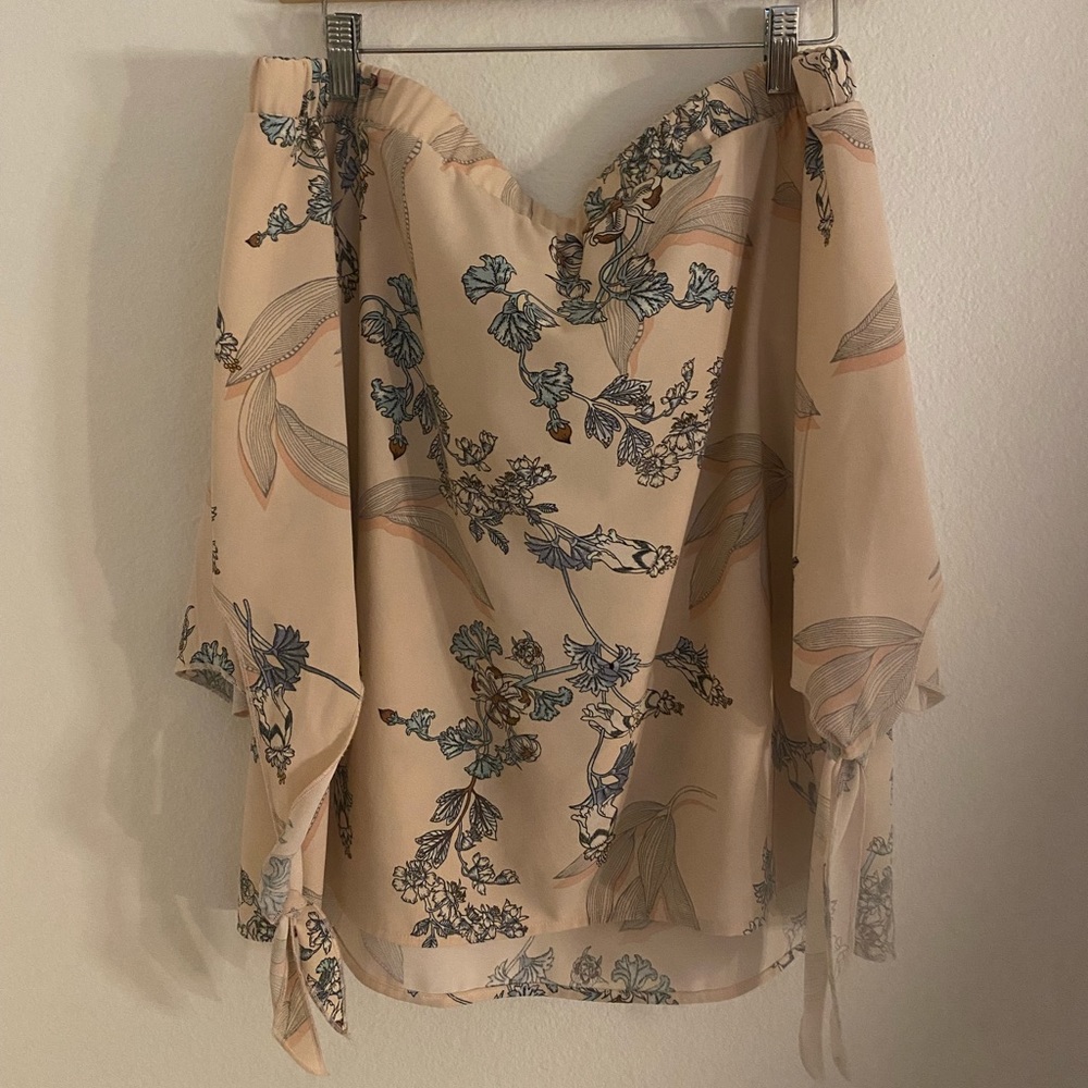 Bar III cute off the shoulder blouse